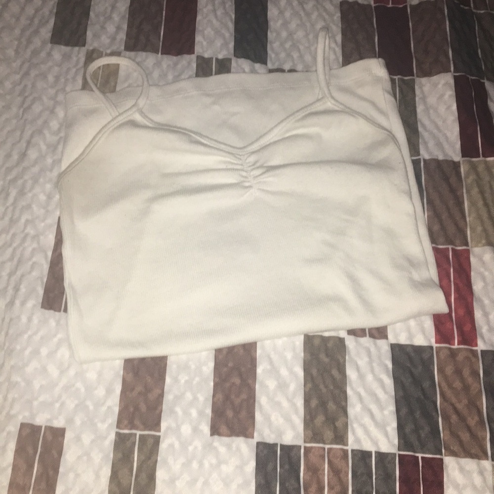 White tank top